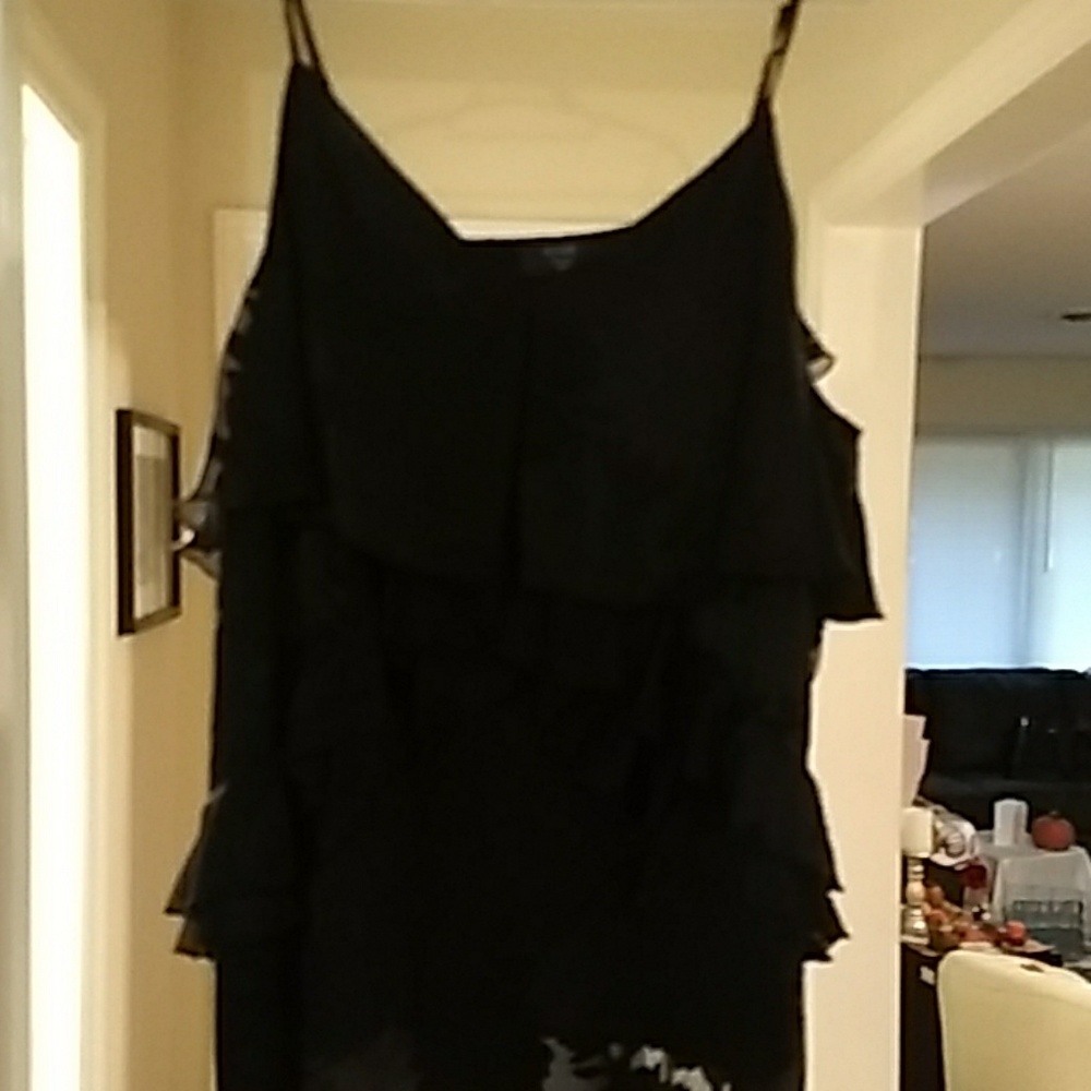 Black Kaari  Curvy party shell